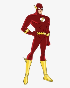 The Flash By The Jacobian - Barry Allen Bruce Timm, HD Png Download, Transparent PNG