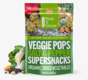 Salt & Pepper Veggie Pops - Made In Nature Veggie Made Pops, HD Png Download, Transparent PNG