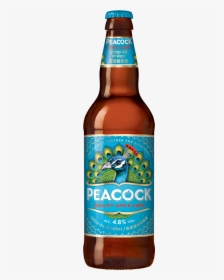 Kingfisher Beer Bottle Png - Peacock Apple Cider 500ml, Transparent Png, Transparent PNG