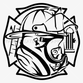Firefighter Maltese Cross Clipart Download - Volunteer Fire Department Logo, HD Png Download, Transparent PNG