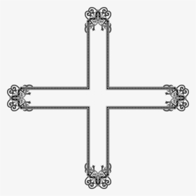 Floral Big Image Png - Christian Cross, Transparent Png, Transparent PNG
