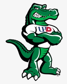 University Of Florida Gators Logo Png For Kids - University Of Houston Downtown Mascot, Transparent Png, Transparent PNG