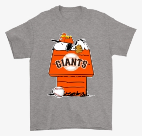 San Francisco Giants Snoopy And Woodstock Resting Together - San Francisco Giants, HD Png Download, Transparent PNG