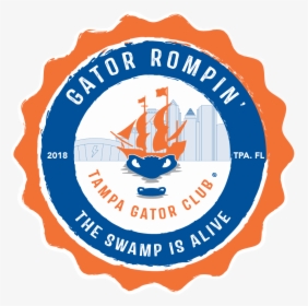 Tgc Gator Rompin Logo Orange Web - University Of Florida Alumni Association, HD Png Download, Transparent PNG
