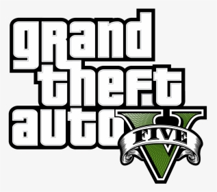 Grand Theft Auto V Logo, HD Png Download, Transparent PNG