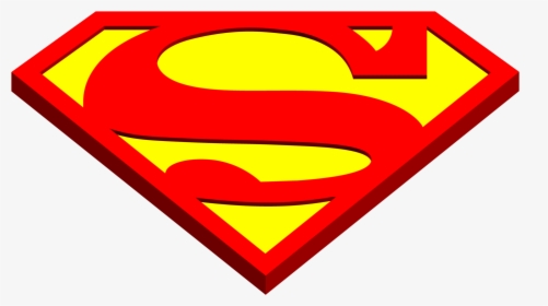 Transparent Superman Clip Art - Superman Logo No Background, HD Png Download, Transparent PNG