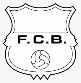Barcelona Logo Black And White - Fc Barcelona, HD Png Download, Transparent PNG