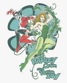 Dc Comics Harley And Ivy Youth T Shirt - Sonsofgotham Com Comics, HD Png Download, Transparent PNG