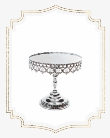 Shop-preview Shiny Silver Crown Cakestand - Champagne Stemware, HD Png Download, Transparent PNG