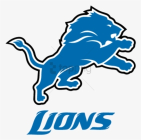 Free Download Detroit Lions Logo Vector Included High - Detroit Lions Nfl Logo, HD Png Download, Transparent PNG