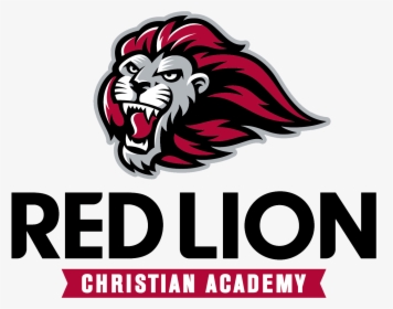 Red Lion Logo W White Background - Red Lion Christian Academy Logo, HD Png Download, Transparent PNG