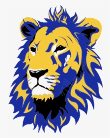 Lion Face Sport Logo Png, Transparent Png, Transparent PNG