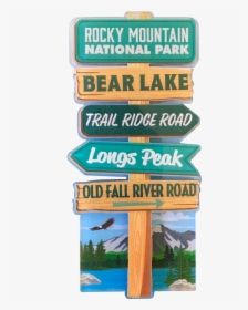 Rocky Mountain National Park Sign Png, Transparent Png, Transparent PNG