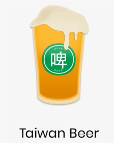 Taiwan Beer Taiwan Beer Is A Lager Beer - Pint Glass, HD Png Download, Transparent PNG