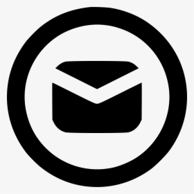 Envelope Circle - Pause Button Png, Transparent Png, Transparent PNG