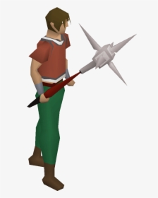 Old School Runescape Wiki - Anger Mace Osrs, HD Png Download, Transparent PNG