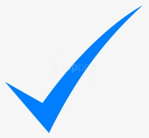 Free Png Check Mark Png Png Image With Transparent - Check Mark Symbol Blue, Png Download, Transparent PNG