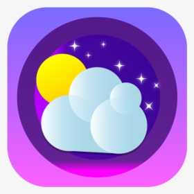 Weather Icon Dribbble Graphic Icon Logo App Logo Icon - Circle, HD Png Download, Transparent PNG
