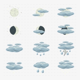 Snowy Clipart Weather Pattern - Snowing Drawing, HD Png Download ...