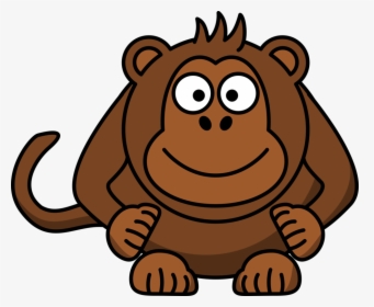 Wildlife,big Cats,carnivoran - Monkey Clipart Cartoon, HD Png Download, Transparent PNG