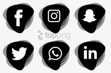 Transparent Shaving Clipart - Logo Social Media Png, Png Download, Transparent PNG