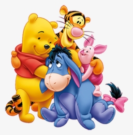 Thumb Image - Winnie The Pooh Tigger Eeyore And Piglet, HD Png Download, Transparent PNG