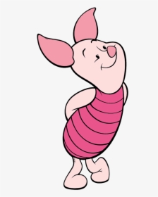 Piglet Painting Beautiful Piglet Clip Art - Cartoon Winnie The Pooh Piglet, HD Png Download, Transparent PNG