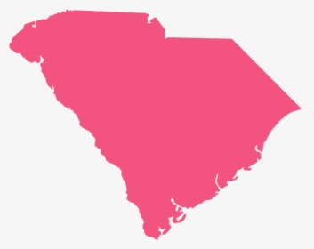 Silhouette South Carolina Outline, HD Png Download, Transparent PNG