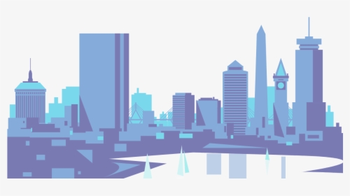 Boston Skyline Lineart - Go 2019 Summer Boston, HD Png Download, Transparent PNG