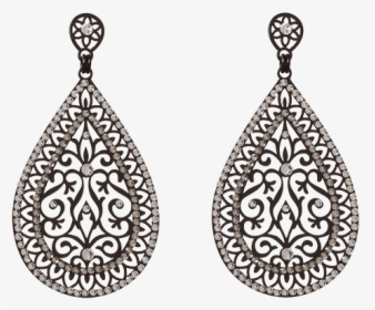 Earring Png Transparent Image - Transparent Background Earrings Clipart, Png Download, Transparent PNG
