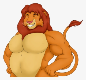 Lion King Simba Muscle, HD Png Download, Transparent PNG