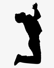 Person Praying Silhouette, HD Png Download, Transparent PNG