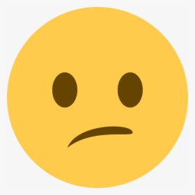 Facebook Confused Emoji, HD Png Download, Transparent PNG
