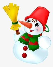 Snow Man Png Free Download - Всех С Наступающим Новым Годом, Transparent Png, Transparent PNG