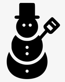 Snow Man - Cartoon, HD Png Download, Transparent PNG
