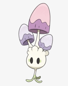 Mushroom Pokemon Sun And Moon , Png Download - Pokemon Morelull, Transparent Png, Transparent PNG