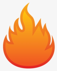 Transparent Flame Circle Png - Flame Silhouette, Png Download, Transparent PNG