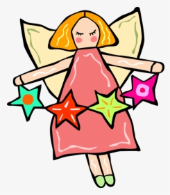 Vector Illustration Of Spiritual Angel With Wings And, HD Png Download, Transparent PNG