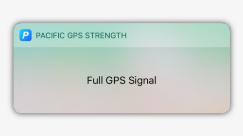 Gps Strength Widget - Label, HD Png Download, Transparent PNG