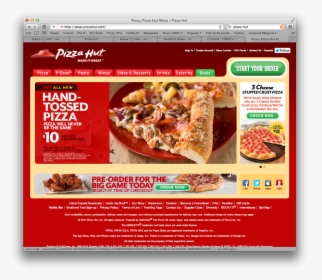 Screen Shot 2014 02 02 At - Color Scheme For Pizza Website, HD Png Download, Transparent PNG