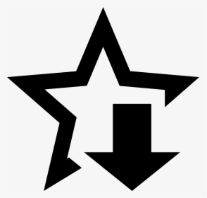 Lil Peep Tattoos Png , Png Download - Black Star Outline Png, Transparent Png, Transparent PNG