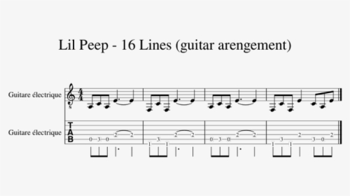 Lil Peep Guitar, HD Png Download, Transparent PNG