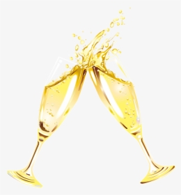 Ribbon Cutting - Champagne Glass Transparent Background, HD Png Download, Transparent PNG