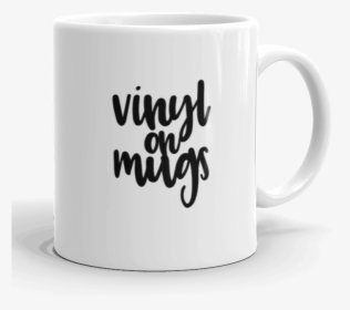 Vinyl On Mugs - Coffee Cup, HD Png Download, Transparent PNG