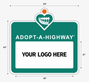 Adopt A Highway Sign California, HD Png Download, Transparent PNG