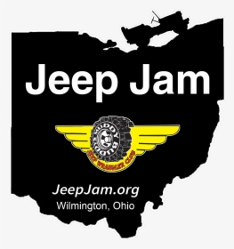 Transparent Ohio Outline Png - Jeep Jam In Wilmington Ohio, Png Download, Transparent PNG