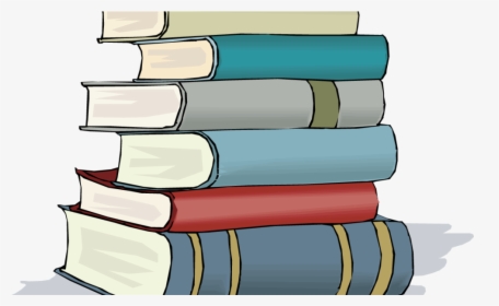 Clip Black And White 3 Books Clipart - Stack Of Books Clipart, HD Png Download, Transparent PNG