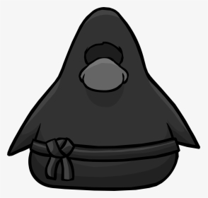Club Penguin Rewritten Wiki - Black Ninja Club Penguin, HD Png Download, Transparent PNG