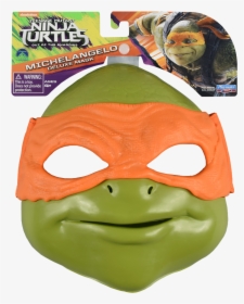 Michelangelo Deluxe Mask - Ninja Turtles Costume Out Of The Shadows, HD Png Download, Transparent PNG