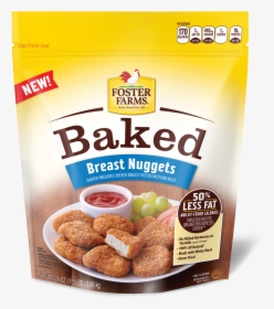 Foster Farms Original Baked Chicken Breast Nuggets - Foster Farms Baked Chicken Tenders, HD Png Download, Transparent PNG